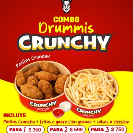 Combo Drummis Crunchy